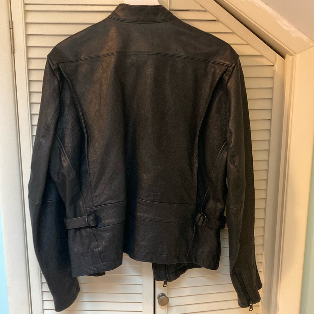 Black Leather Jacket - Picture 4 of 4